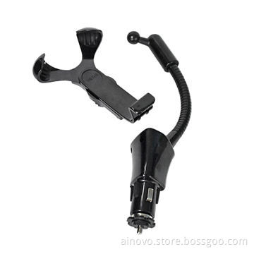 Car hanger arm holder combo for cellphone, iPhone, plastic material